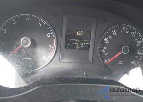 2013 Volkswagen Jetta 2.0L S из США, поврежденный, VIN 3VW2K7AJ3DM362746